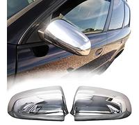 Recambo Tappi per specchietti in acciaio inox, adatti per Audi A3 8P, A4 B6 B7, A6 4F | tutti gli anni di costruzione 2000-2008