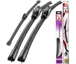 RECAMBO Tergicristalli anteriori e posteriori adatti per Seat Tarraco, tipo KN2, anno di costruzione dal 2018, set completo