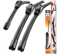 Recambo Tergicristalli anteriori e posteriori compatibili per VW Golf 4 + Bora Variant (set da 3: 525 mm/475 mm/375 mm)