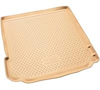 Recambo Vasca baule in gomma Premium per BMW X5 | tipo E70 | anno di costruzione 2006-2013 | Su misura con bordo | Beige