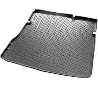 Recambo Vasca baule in gomma premium per Dacia Duster I, solo 2WD 2010-2017, su misura con bordo