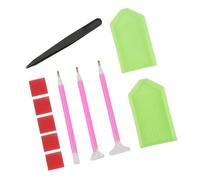 Recamitine Penna Fai -da -te Painting Cross Strumenti Kit con Accessori Versatili per Principianti Ed Appassionati | Set di Artigianato Completo per Progetti e Decorazioni Fai -da -te (11PCS)