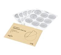 RECAPS Coperchi in alluminio per espresso, sigillanti riutilizzabili, compatibili con Nespresso Original Line (coperchi 240 pezzi) 37 mm di diametro