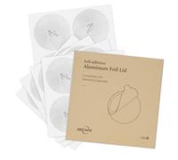 RECAPS Coperchi in alluminio per riutilizzare le cialde di caff compatibili con Nespresso VertuoLine 200 pezzi 62 mm