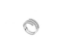 Recarlo Anniversary Triple Band Ring R01FA003/100 - 18K White Gold, 1.00ct Diamonds