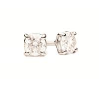Recarlo E29PX468/101 18K White Gold Diamond Stud Earrings
