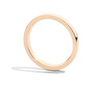 Recarlo W14FD006_GH Women's 18K Yellow Gold Wedding Band with Inner Diamond