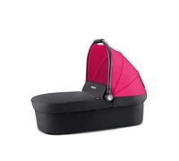 Recaro Kids Citylife, navicella leggera e compatta per un comodo trasporto, inserto e coprimaterasso rimovibile e lavabile, grande tettuccio parasole con protezione UV 50+, rosa