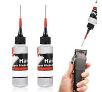 Reccisokz 2 Pezzi Olio Per Rasoio Elettrico, Olio Lubrificante, Riduce L'Attrito, Prolunga La Durata Dell'Attrezzatura, Inodore, Resistente Ruggine