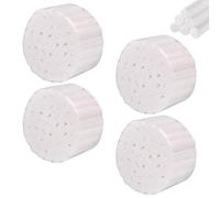Reccisokz 200 Pezzi Tamponi Nasali Emostatici, Tampone Monouso In Cotone, Forte Assorbente, Per Odontoiatria, Cura Delle Ferite E Arresto Del Sangue Dal Naso,Per Uso Quotidiano