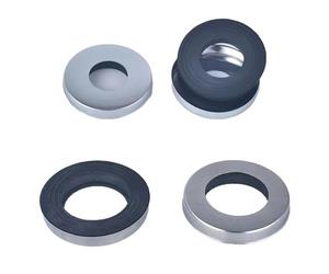 RecDec Confezione da 4 anelli di base per rubinetto da bagno in acciaio inossidabile con maniglia singola per rubinetto da bagno Anello di montaggio antiscivolo Rondella per rubinetto per rubinetto