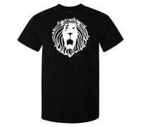 Receives Seven Deadly Sins Anime Escanor sin of Pride Men's t Shirt Black L