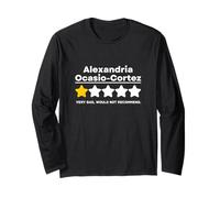 Recensione di una stella AOC Alexandria Ocasio-Cortez Divertente Maglia a Manica