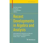 Recent Developments in Algebra and Analysis (Copertina rigida)