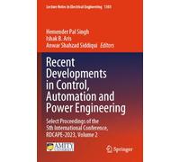 Recent Developments in Control, Automation and Power Engineering: Select Proceedings of the 5th International Conference, RDCAPE-2023, Volume 2: 1303