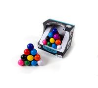 Meffert's Pyraminx Marble Brain Teaser Puzzle, Colourful and Educational 3D Tria