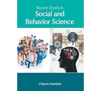 Recent Trends in Social and Behavior Science (Copertina rigida)