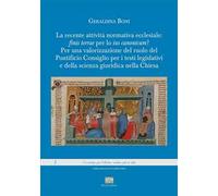 Recente normativa ecclesiale