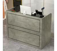 Recept Desk with Lock & Keyboard Tray, Versatile Cash Register Table for Retail, Salons & Shops, Perfect for Professal Use, & Slish Design