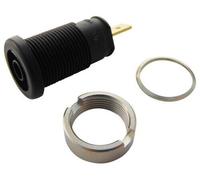 RECEPTACLE, 25A, 4MM, QUICK CONNECT, NERO, Connettori A Banana | 972355100