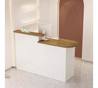 Reception con cassetti chiudibili, bancone anteriore aperto per check-out in ufficio, salone, sala reception hall