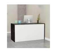 Reception Desk con contatore e deposito,Moderno front desk in legno per aziende e cassieri