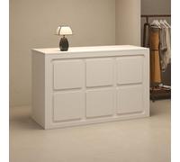 Reception desk per uffici e salotti - Salvaspazio Moderno Front Counter Enhancer Customer Experience Enhancer Soluzione di servizio efficiente Mobili da ufficio eleganti