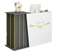 Reception, I Cassetti Di Grande Capacità Sono Adatti a Tutti I Tipi Di Uffici Mostre, Ecc. E Sono Convenienti per Fornire Servizi Di Consulenza E Orientamento Ai Vi(Size:100cm,Color:caldo bianco)