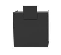 Reception in legno per salone centro estetico o parrucchiere MUDI nera