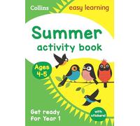 Reception to Year 1 Summer Activity Book with stickers
