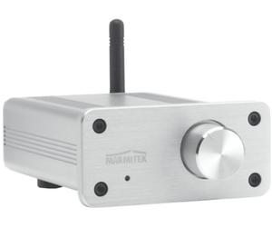 Receptor Bluetooth con amplificador digital 2 x 20 W para altavoces pasivos - MARMITEK BoomBoom 460, Numero di canali 2, Nero