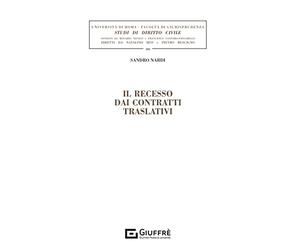 Recesso dei contratti traslativi