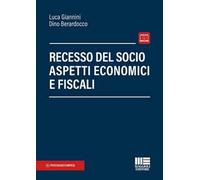 Recesso del socio. Aspetti economici e fiscali