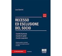 Recesso ed esclusione del socio