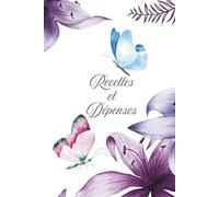 RECETTES DEPENSES / Registre de comptabilité: Livre de gestion des finances, trésorerie, comptes - Auto-entrepreneur, entreprise individuelle, budget personnel, suivi comptable simple et efficace