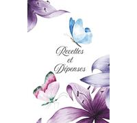 RECETTES DEPENSES / Registre de comptabilité: Livre de gestion des finances, trésorerie, comptes - Auto-entrepreneur, entreprise individuelle, budget personnel, suivi comptable simple et efficace