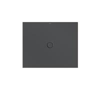 Piatto doccia a pavimento Bette con piatto doccia antiscivolo Pro 8661, 120x100cm, Colorazione: corvo