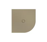 Receveur de douche d'angle BetteFloor Corner, rayon 500mm, 100x100cm, 5451-417, 5451-417, Colorazione: nocciola