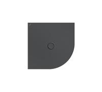 Receveur de douche d'angle BetteFloor Corner, rayon 500mm, 90x90cm, 5421-400, 5421-400, Colorazione: corvo