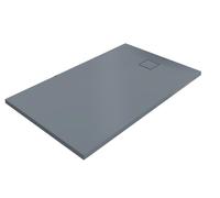 Receveur de douche HÜPPE EasyFlat, Ecoulement du côté court, rectangulaire, 1600x1000mm, EF0219026, EF0219026, Colorazione: Grigio opaco