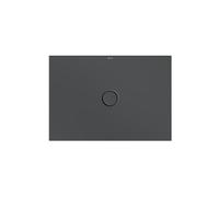 Bette Piatto doccia a pavimento con supporto piatto doccia minimo e smaltoPlus 5881, 100x70cm, Colorazione: corvo - 5881-400PLUS,T1