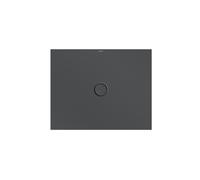 Bette Piatto doccia a pavimento con supporto piatto doccia minimo e smaltoPlus 5491, 100x80cm, Colorazione: corvo - 5491-400PLUS,T1