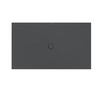 Bette Piatto doccia a pavimento con supporto piatto doccia minimo e smaltoPlus 5817, 170x100cm, Colorazione: corvo - 5817-400PLUS,T1