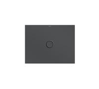 Bette Piatto doccia a pavimento con supporto piatto doccia minimo e smaltoPlus 5711, 90x70cm, Colorazione: corvo - 5711-400PLUS,T1