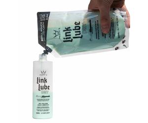 Recharge lubrifiant conditions sec poche de recharge Peaty's Link Lube Bleu