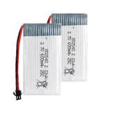 Rechargeable 3.7V 802540 25C 600Mah Li-Polymer Li Battery For X4/H107D