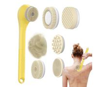 Rechargeable Body,Back Cleaning - Electric Massage Brush, Long Handle