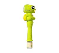 Rechargeable Bubble Machine Wand - Automatic Summer Blower Toy System, Portable Foam Bubbles Maker Accessory, Outdoor Party Fun Gear for Kids | Beach Park Pool Camping Picnic Vacation Play Equipment