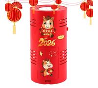 Rechargeable Bubble Maker, Automatic Bubble Machine, 15 Hole Year Of The Horse Cool Blower With Light, Fun Outdoor Backyard Bath Play And Party Toy for Kids Children Boys Girls Birthday Gift