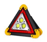 Rechargeable Car Warning Triangles - Foldable Quick Charge Road Triangles, Portable Safety Signs, Bright LED Markers, Eye Catching Beacons | Breakdown Gear For Friends Outdoor